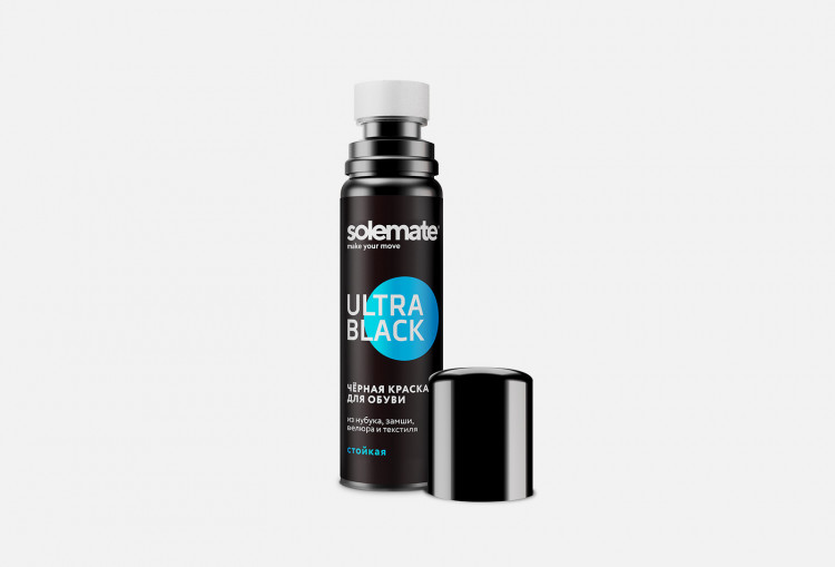 Краска для обуви Solemate Ultra Black